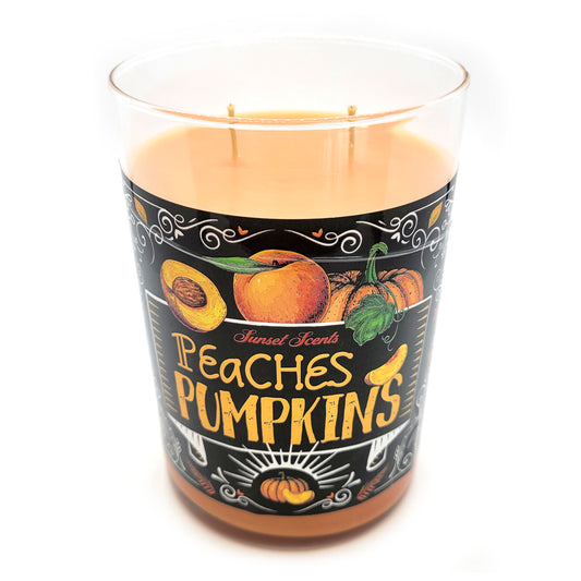 Peaches & Pumpkins Scented Candle